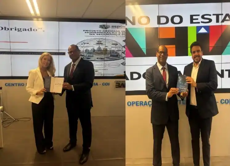 Foto do autor: Entrega técnica da obra aos representantes das empresas parceiras no COI.